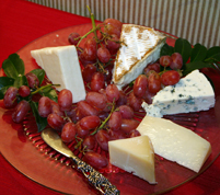 An Assortment of Sheep and Goat Cheeses